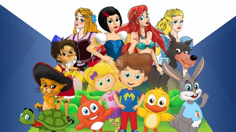 Youtube英文经典童话故事动画《Fairy Tales and Stories》全613集，1080P高清视频带英文字幕，百度网盘下载！ | 继续淘