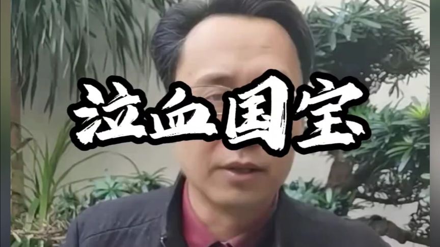 泣血国宝！
