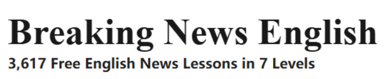 Breaking News English Lessons: Easy English World News Materials - ESL图标